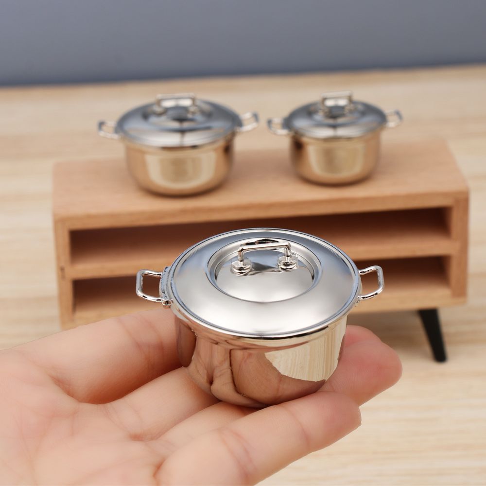 Gaming Kitchen Accessories - Marmite à soupe l'inventaire avec couvercle,