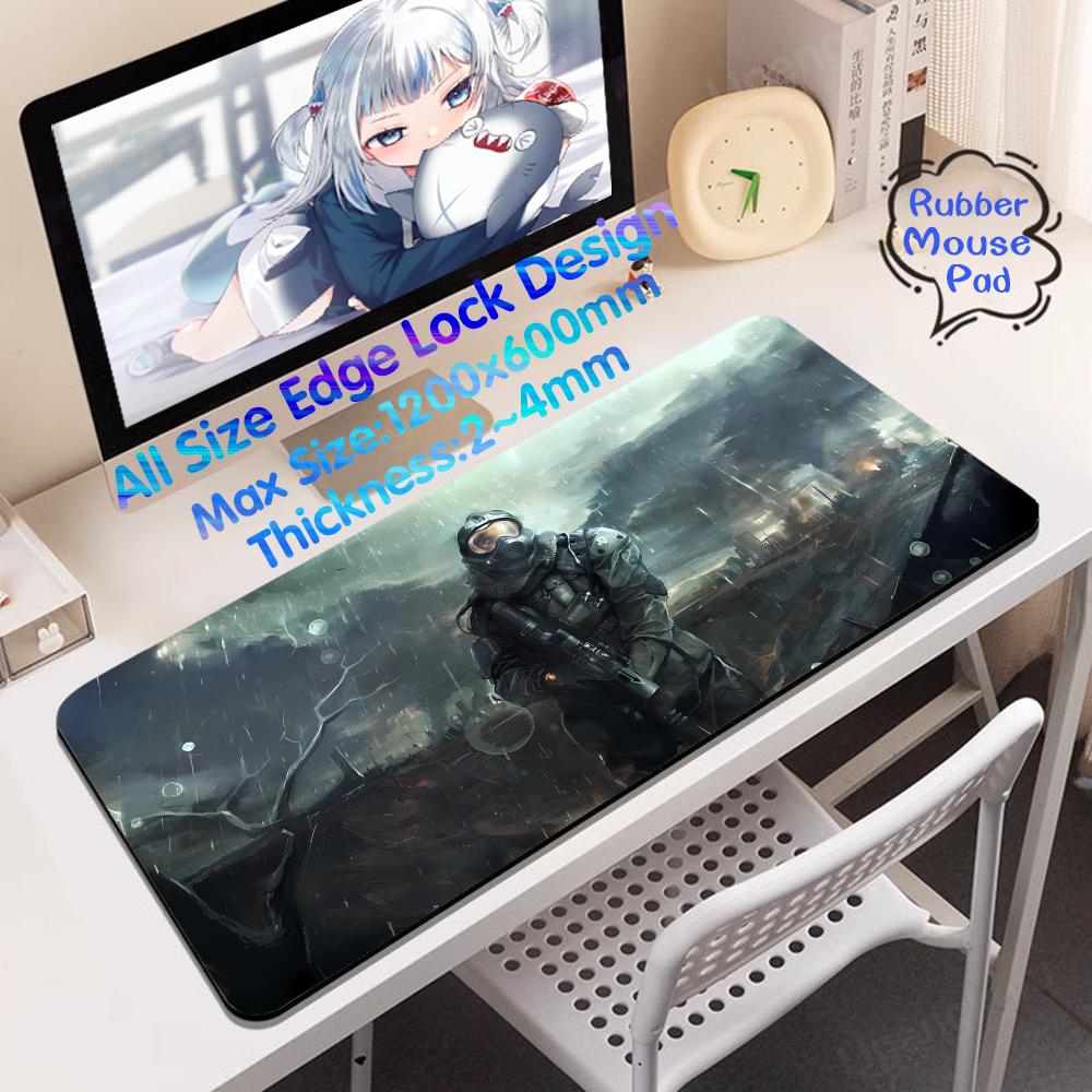 Gaming Accessories Pc Setup - S_stalker 2-Tapis de souris haut de