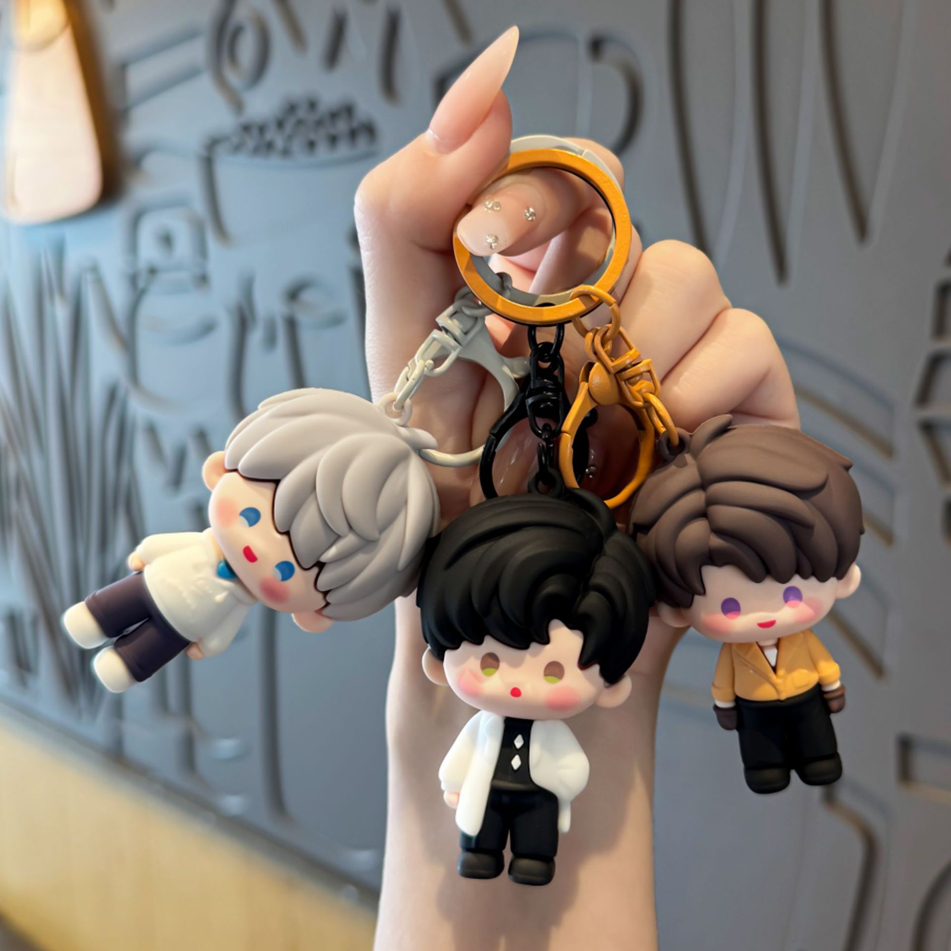 Gaming Accessories Toys - Porte-clés figurine en résine Love and