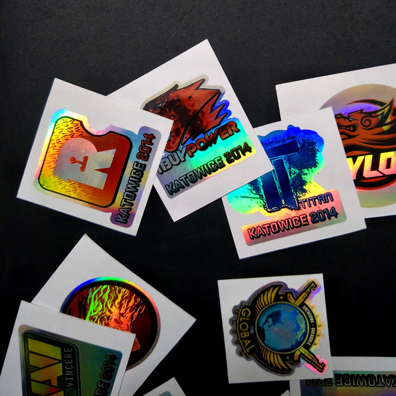 Gaming Accessories Toys - CS:GO – autocollants holographiques pour périphériques,