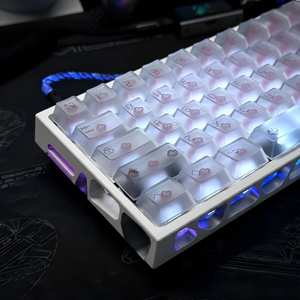 Gaming Accessories Lights - Clavier magnétique Everglide AE64 Pro avec