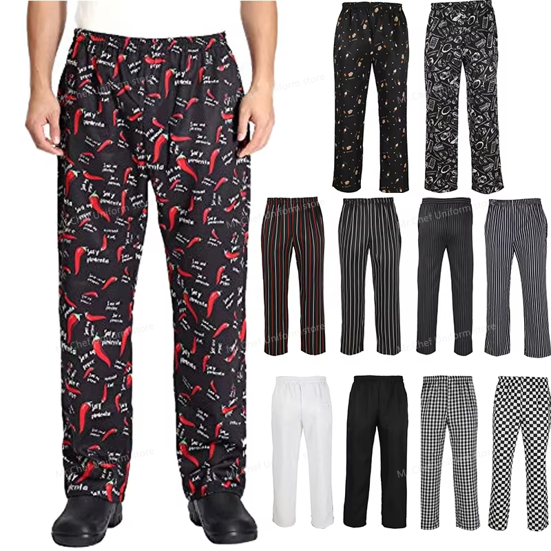 Gaming Kitchen Accessories - Pantalons de Chef pour hommes, cuisine
