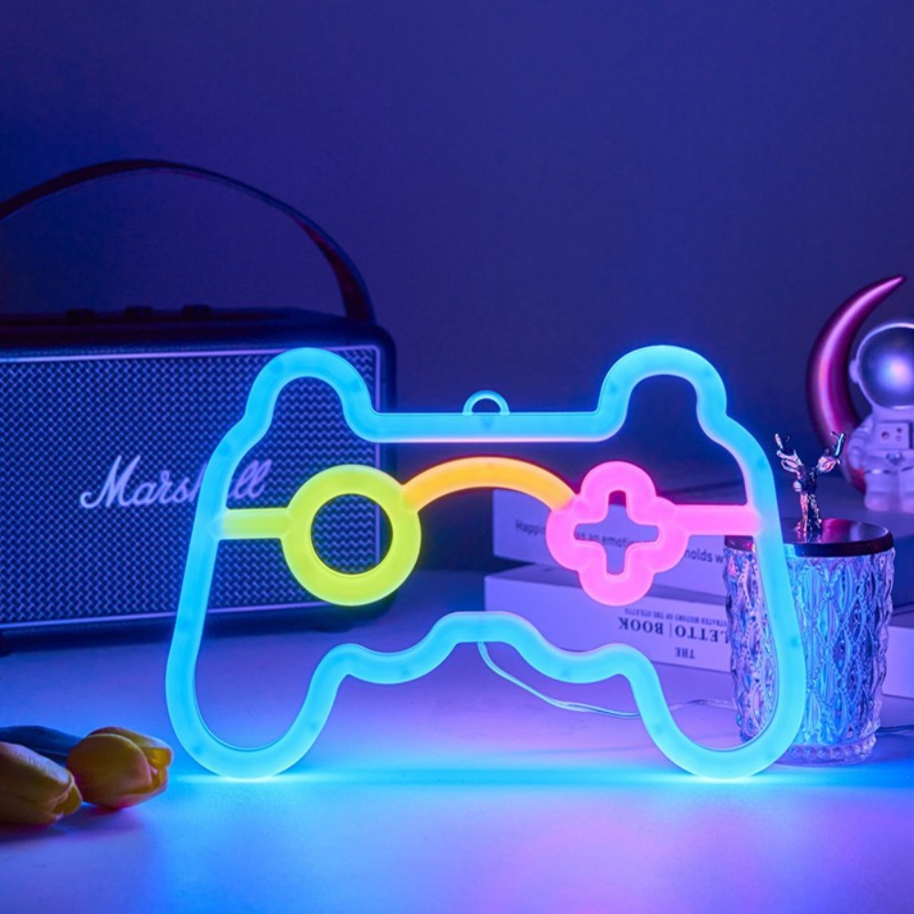 1PC contrôleur de jeu alimenté - Gaming Accessories Lights avis et prix