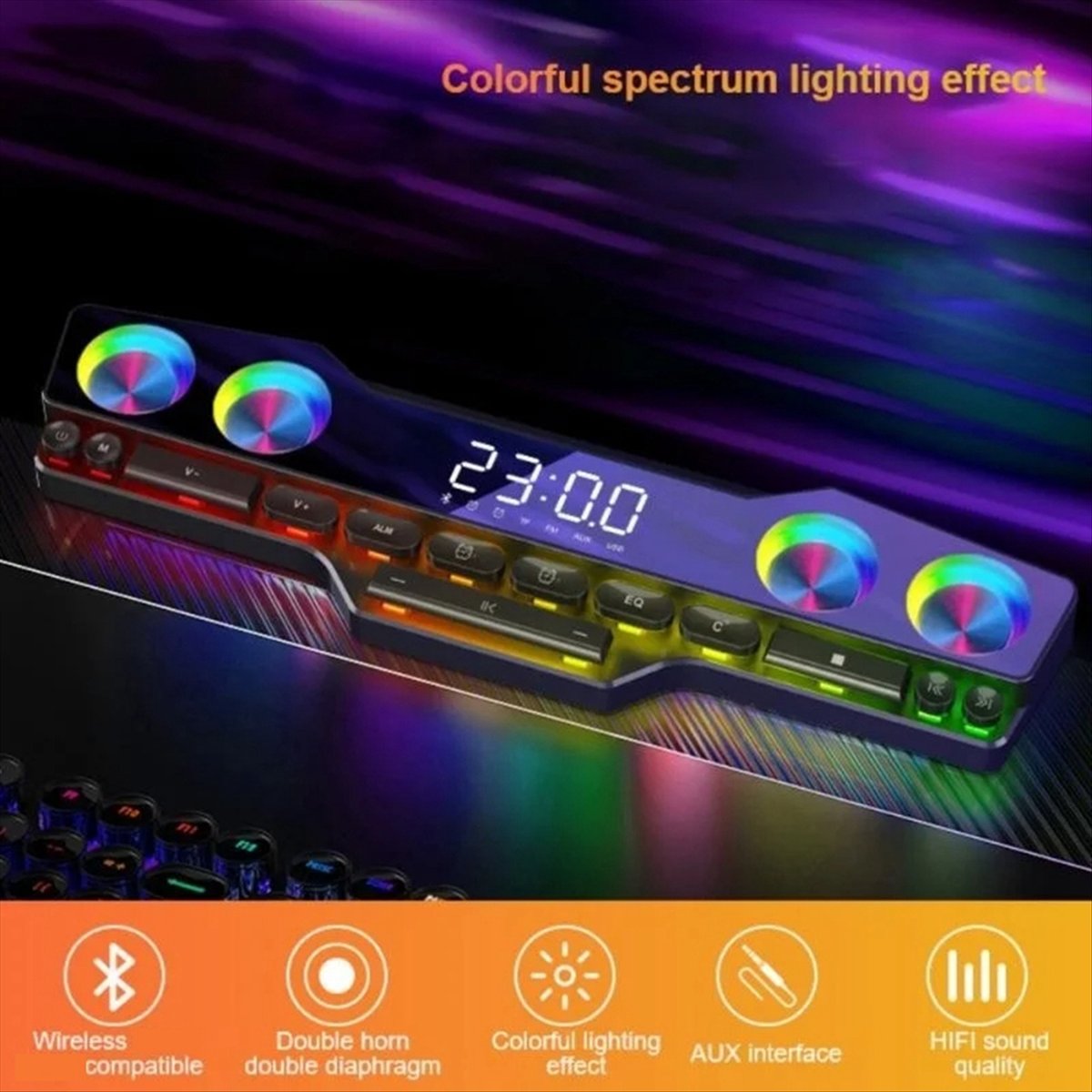 Haut-parleurs DTC5 V18 Dazzle  - Gaming Accessories Lights avis et prix