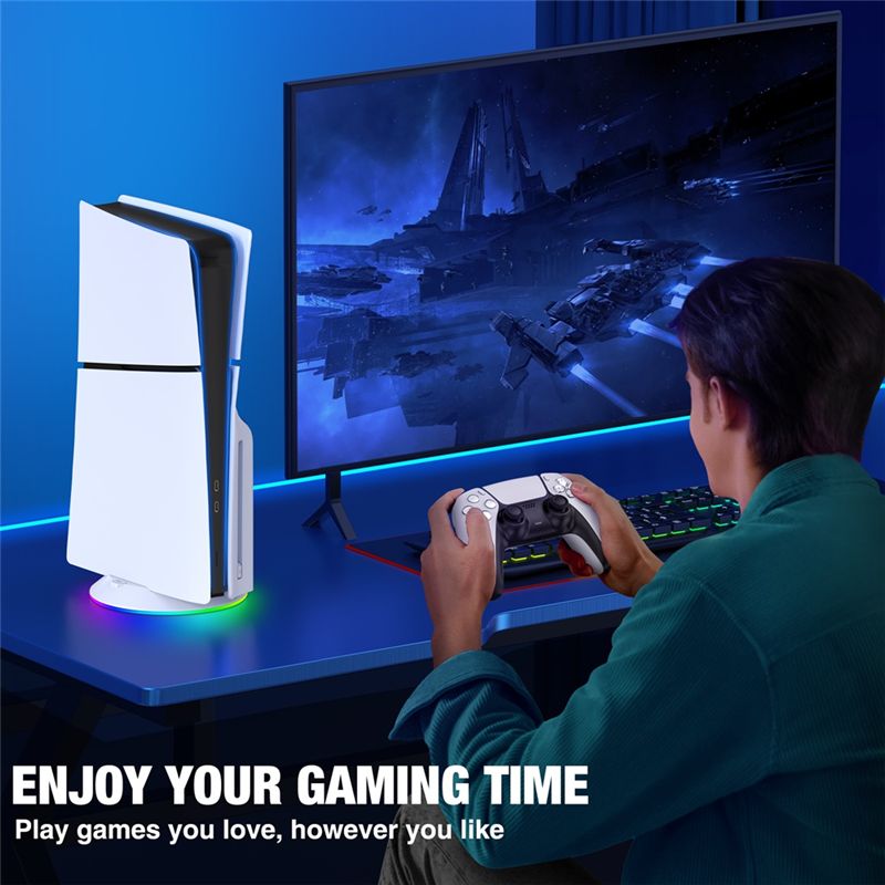 Support vertical AED7 avec lum - Gaming Accessories Lights avis et prix