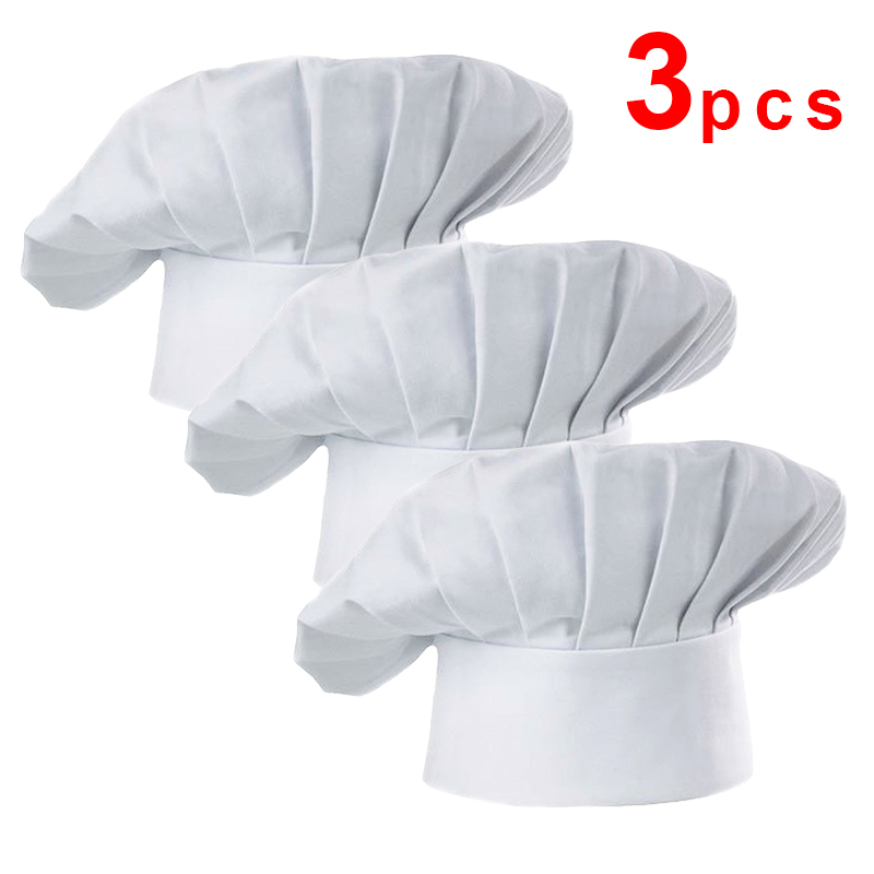 Lot de 3 toques de chef blanch - Gaming Kitchen Accessories avis et prix
