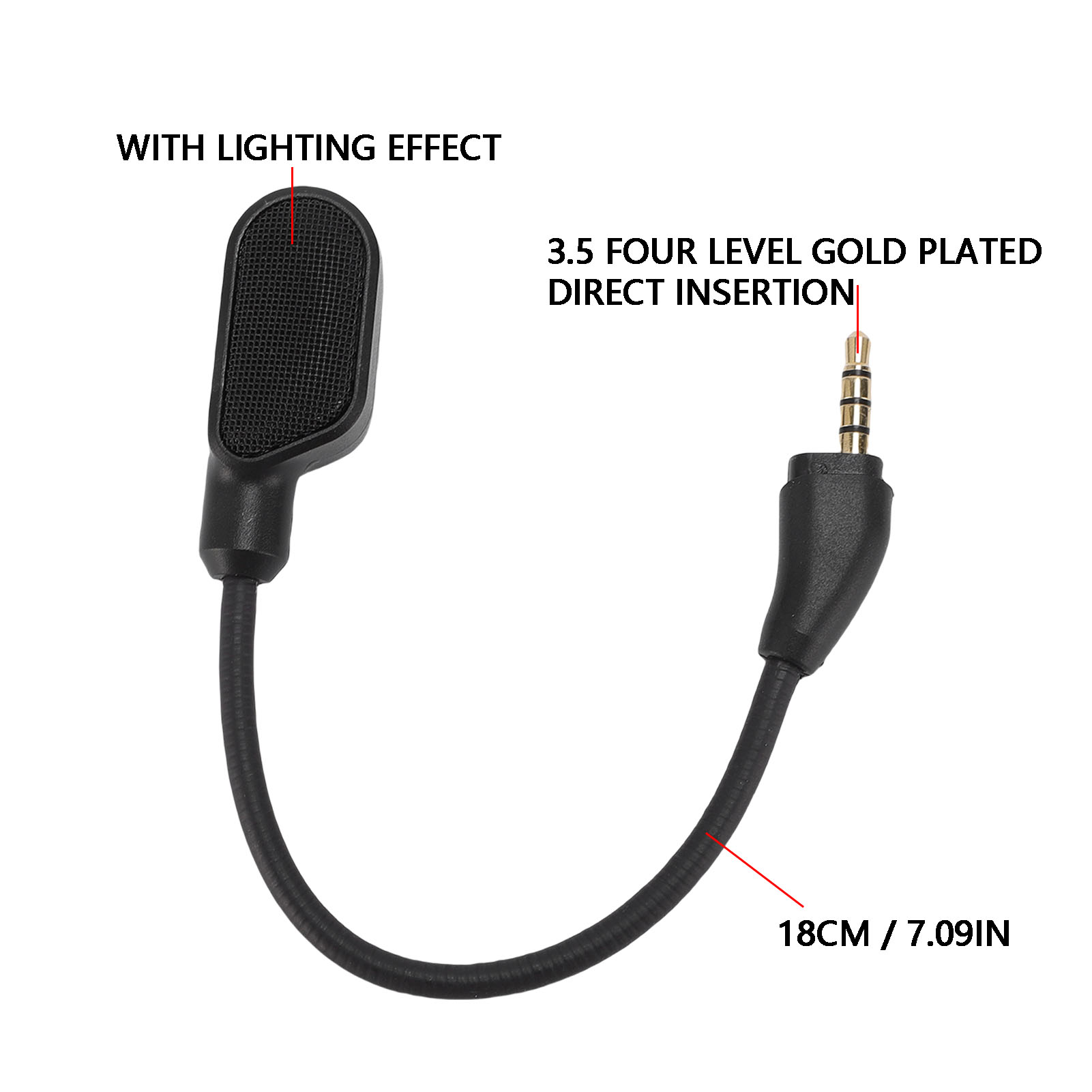 Microphone de remplacement pou - Gaming Accessories Lights avis et prix